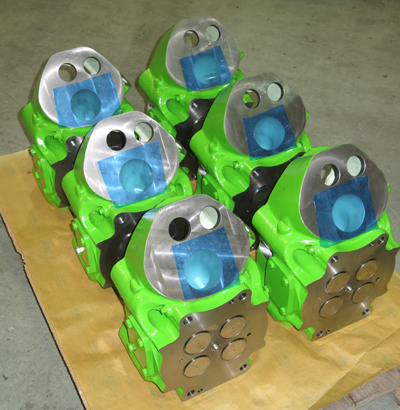 SIDCO Cylinder Heads For Jenbacher 620 Type 6 F Series Awaiting Final Inspection